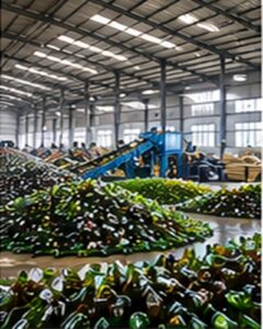 GLASS BOTTLE RECYCLING