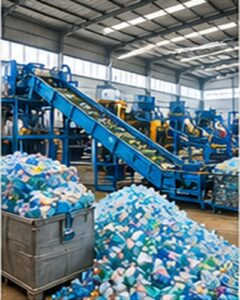 WASTE PET BOTTLE RECYCLING